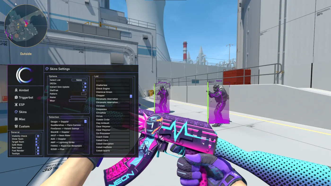 CS2 Skin Changer Hacks